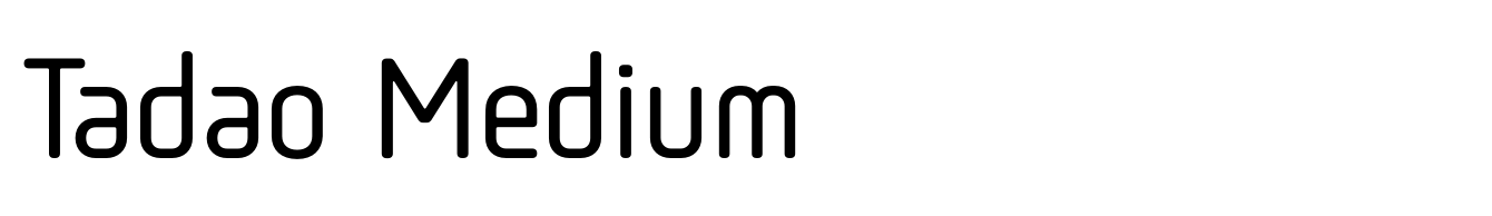 Tadao Medium
